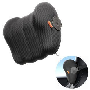 Подушки в машину на підголівник Floating Car Headrest, Baseus, чорний 000005135 фото