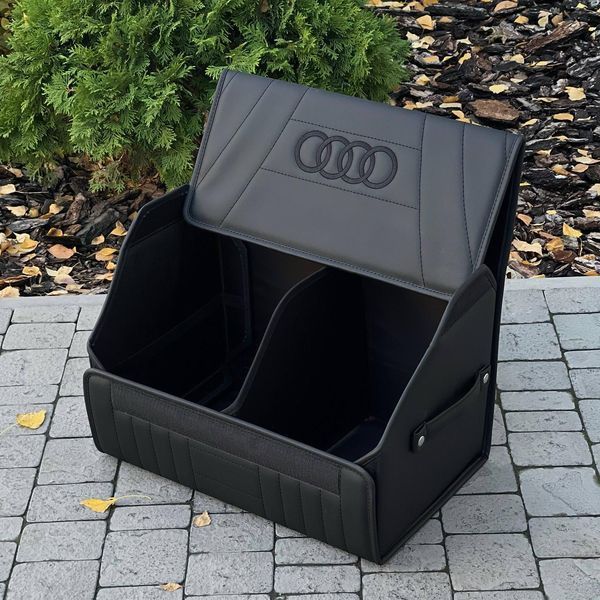Автомобильный органайзер в багажник Premium Pro Elite с логотипом Audi, размер М 50 см 200041246 фото