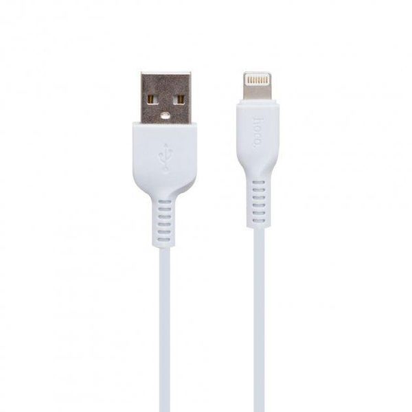 Автомобільний зарядний пристрій Hoco Z23 2USB Lightning Z40-WHI фото