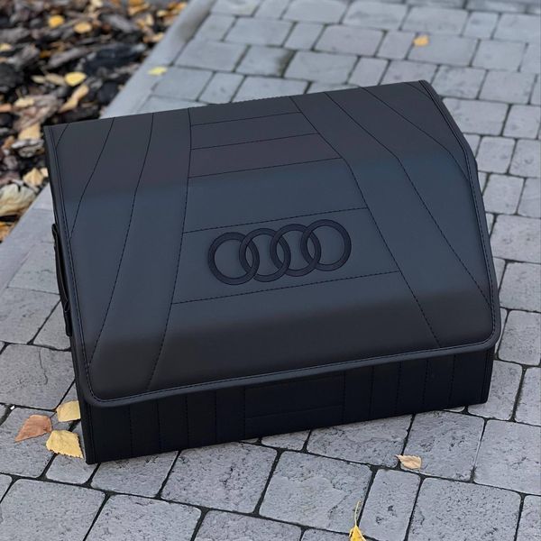 Автомобильный органайзер в багажник Premium Pro Elite с логотипом Audi, размер М 50 см 200041246 фото