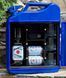 Канистра бар 20л под 3 бокала, синий мини бар, подарок для мужчины HOR008 фото