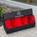 Органайзер в багажник на магните с логотипом Mercedes из экокожи, черный, 80 см, сумка в багажник 200004109 фото 5