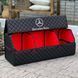 Органайзер в багажник на магните с логотипом Mercedes из экокожи, черный, 80 см, сумка в багажник 200004109 фото 1