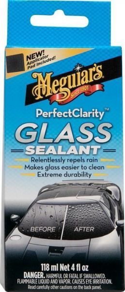 Защитное покрытие гидрофобное (антидождь) для стекла, Perfect Clarity Glass Sealant, Meguiar's, 118 мл G8504 фото