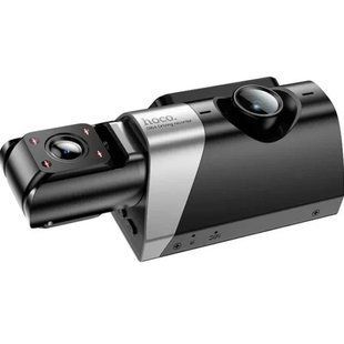 Видеорегистратор HOCO DI64 3-inch screen display driving recorder (720P) Black 200041999 фото