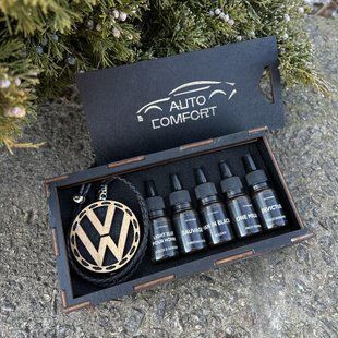 Подарочный набор автомобильных ароматизаторов в машину Volkswagen 000007409 фото