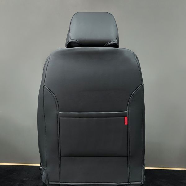 Авточехлы на сиденья SHEVRON, CarFashion, передний ряд, черный 000007495 фото