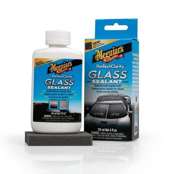 Защитное покрытие гидрофобное (антидождь) для стекла, Perfect Clarity Glass Sealant, Meguiar's, 118 мл G8504 фото