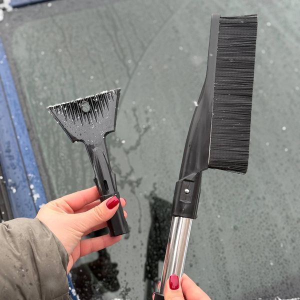 Набір автомобільний зимовий Winter Лопата, щітка, скребок для льоду INTERTOOL 000004501 фото