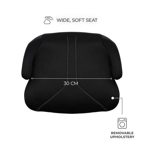 Детское автокресло-бустер Kinderkraft i-Boost 2, черный KCIBOO02BLK0000 фото