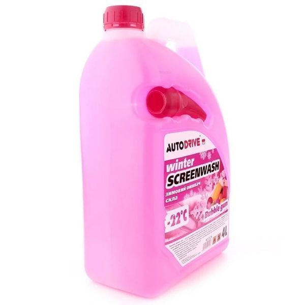 Склоомивач зимовий Auto Drive Bubble Gum 22 &deg;C 4 л 171024091214 фото