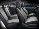 Авточохли на сидіння SHELL 5D, CarFashion, комплект, сірий/чорний SHELL-22520 фото 1