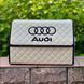 Органайзер в багажник с вышивкой Audi, бежевый, 50 см, автомобильный органайзер в авто 000005064 фото 2
