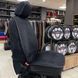Накидки на сидіння SOTA, CarFashion, передній ряд, чорний/червоний SOTA-P-BLK-RED фото 2