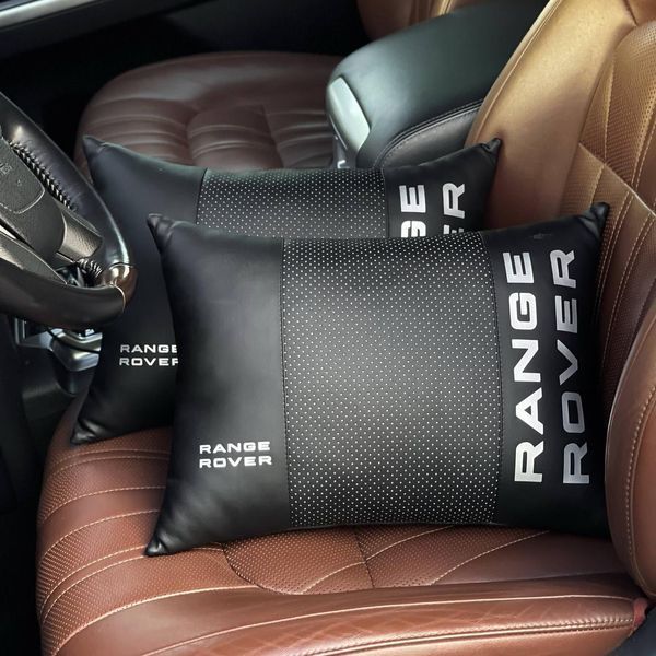 Подушка в машину під спину RANGE ROVER (Ренж Ровер), чорний, 1 шт ORTS-RANGER-BLK фото