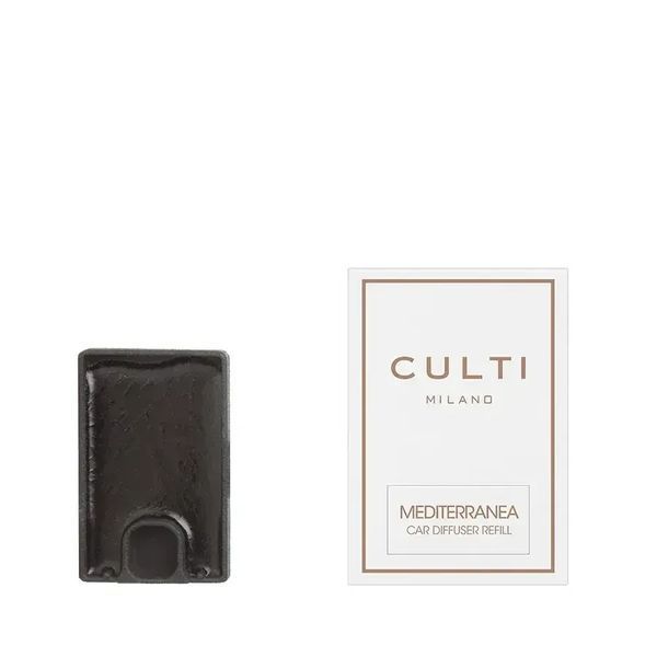 Запасной картридж к ароматизатору в машину CULTI Milano CAR LEATHER REFILL Mediterrania 94891-CLT фото