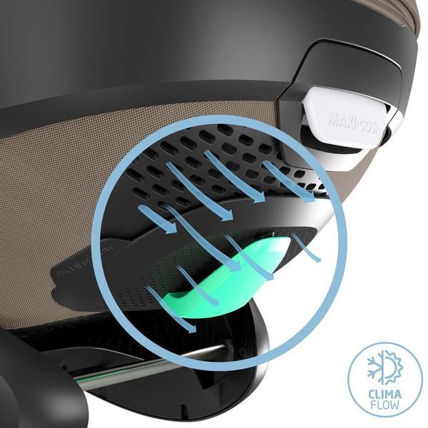 Автокресло детское MAXI-COSI Pebble 360 Pro2 (Twillic Truffle) 8052470111 фото