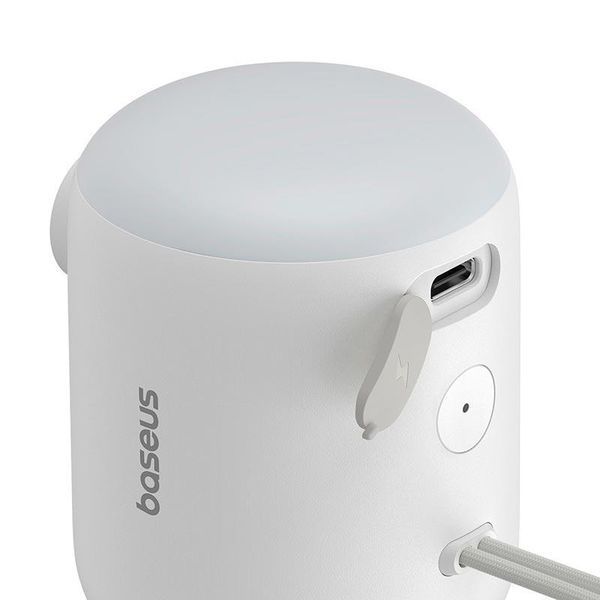 Автомобильный компрессор, PocketGo Portable Air Pump, 1600 mAh, белый, Baseus 200004185 фото