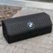 Органайзер в багажник с логотипом BMW из экокожи, черный, 80 см, коробка в багажник 000007204 фото 2