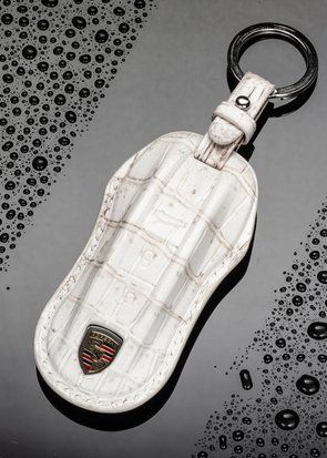 Кожаный чехол для ключа PORSCHE (Порше) из крокодиловой кожи TM-903 TM-903-PR44 фото