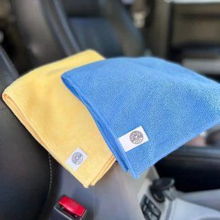 Полотенце из микрофибры, Ultra Fine Microfiber Towel, 40x40 см, голубое, Chemical Guys MIC102 фото