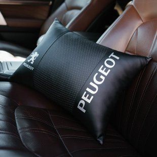 Подушка в машину под спину PEUGEOT (Пежо), черный, 1 шт ORTS-PEUGEOT-BLK фото