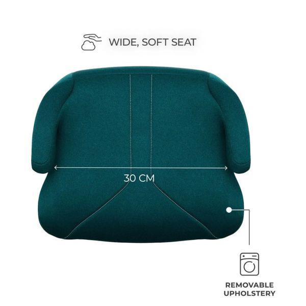 Дитяче автокрісло-бустер Kinderkraft i-Boost 2, зелений 02KCIBOO02BLK0000 фото