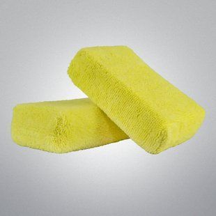 Аппликатор из микрофибры, Premium Grade Workhorse Microfiber Applicator, желтый, Chemical Guys MIC299 фото