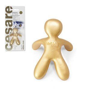 Ароматизатор в машину человечек Mr&Mrs CESARE BLISTER Noble Oud - Gold 000005021 фото
