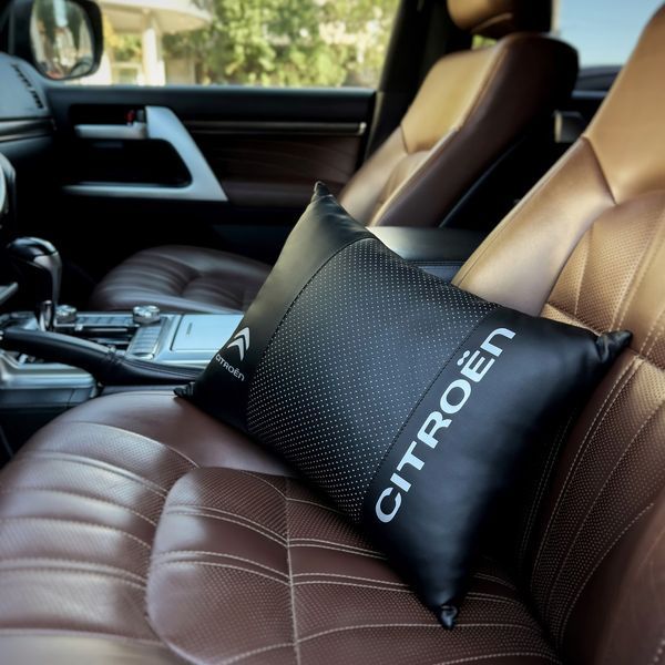 Подушка в машину под спину CITROEN (Ситроен), черный, 1 шт ORTS-CITROEN-BLK фото