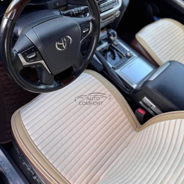Накидки на сиденья авто IMPERIAL, AUTO COMFORT, передний ряд, бежевый 200004092 фото