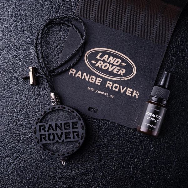 Ароматизатор в машину RANGE ROVER з темного дерева, подарунок чоловікові AR-RANGEROVER-111 фото