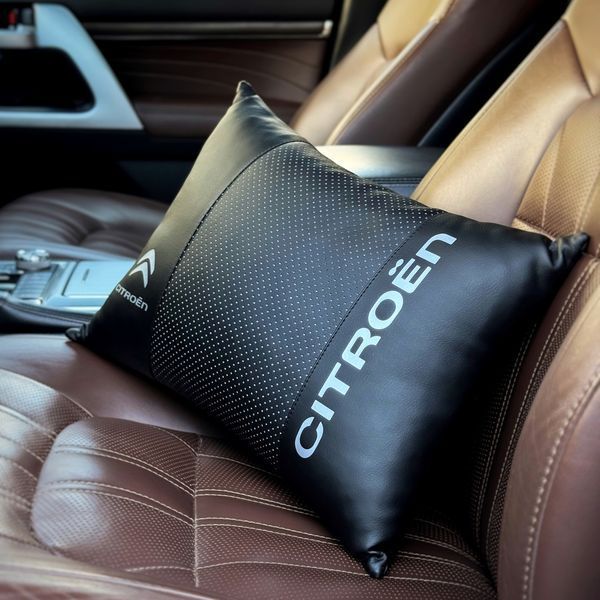 Подушка в машину под спину CITROEN (Ситроен), черный, 1 шт ORTS-CITROEN-BLK фото