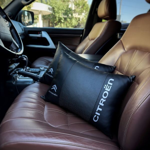 Подушка в машину под спину CITROEN (Ситроен), черный, 1 шт ORTS-CITROEN-BLK фото