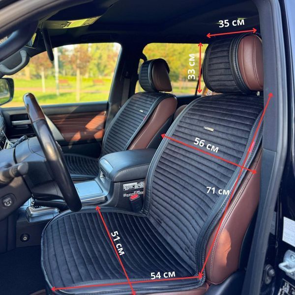 Накидки на сиденья авто IMPERIAL, AUTO COMFORT, передний ряд, бежевый 200004092 фото