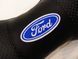 Подушка на підголовник в авто з логотипом Ford 1 шт ORTG-FORD-BLK фото 2