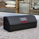 Органайзер в багажник с логотипом Audi из экокожи, черный, 80 см, складной органайзер в багажник 000006731 фото 3