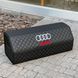 Органайзер в багажник с логотипом Audi из экокожи, черный, 80 см, складной органайзер в багажник 000006731 фото 4